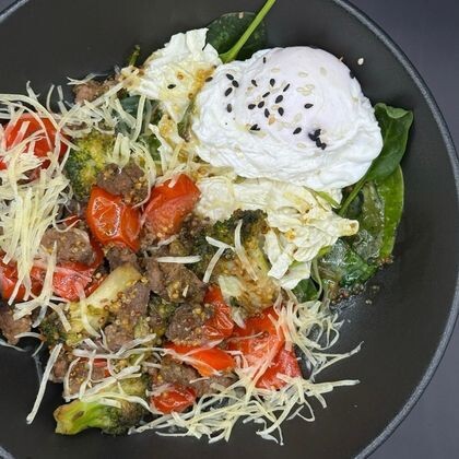 Горячий салат "Бутелло"