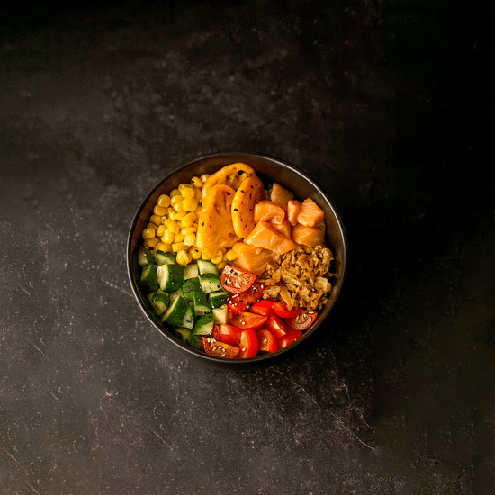 Поке Лосось-Лотос М