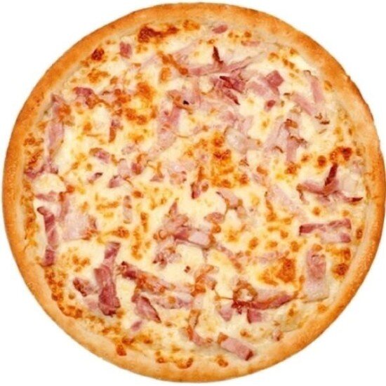 Пицца с курицей и ветчиной