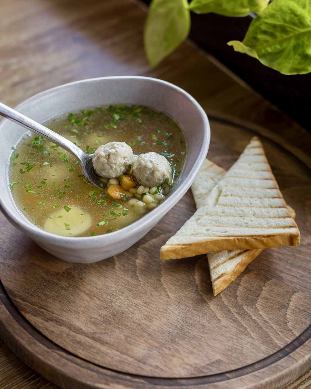 Суп с фрикадельками