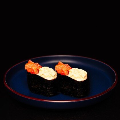 Гунканы с лососем