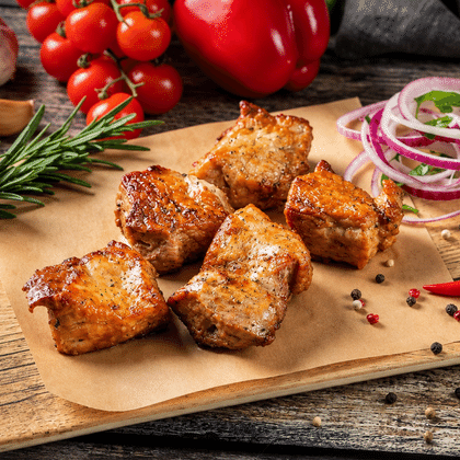Шашлык из свиной шейки