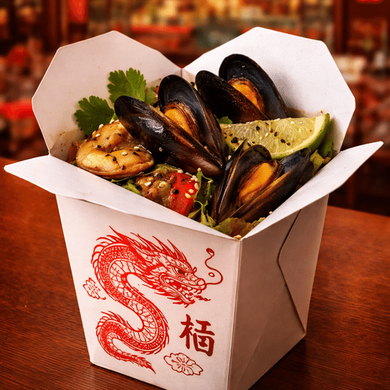 Креветка-Мидии