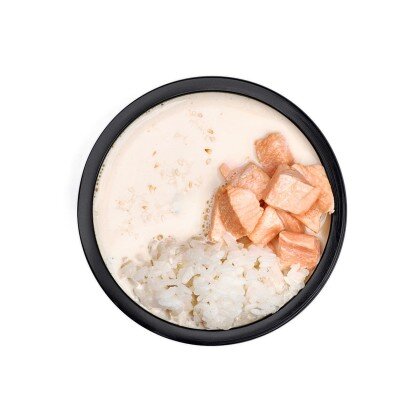 Сливочный суп с лососем