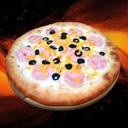 Пицца «Сливочная курочка»