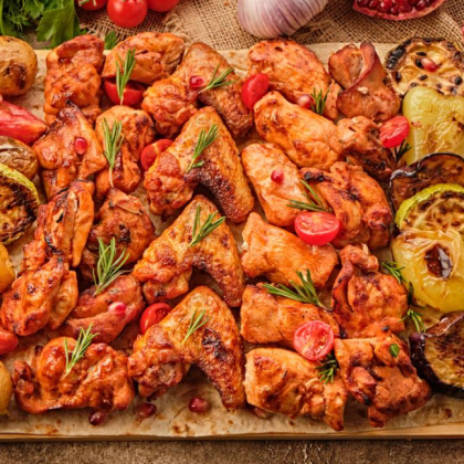 Ассорти шашлыков из курицы
