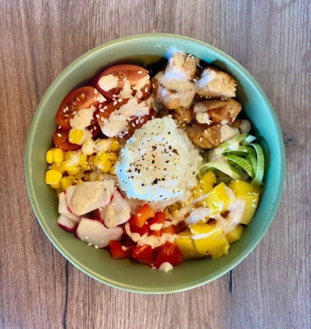 Боул с цыпленком