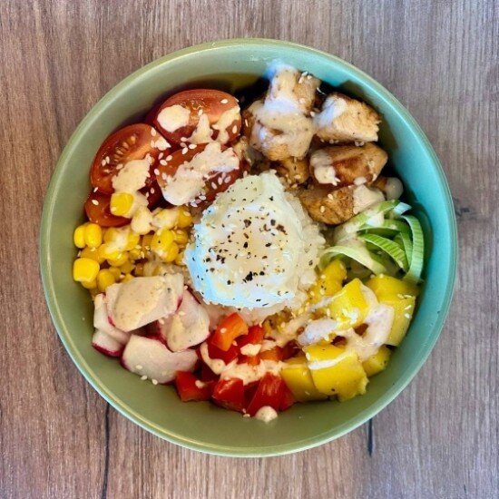 Боул с цыпленком