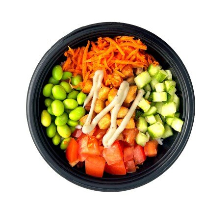 Поке с цыпленком