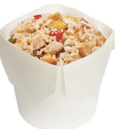 Рис с курицей в "Терияки" соусе