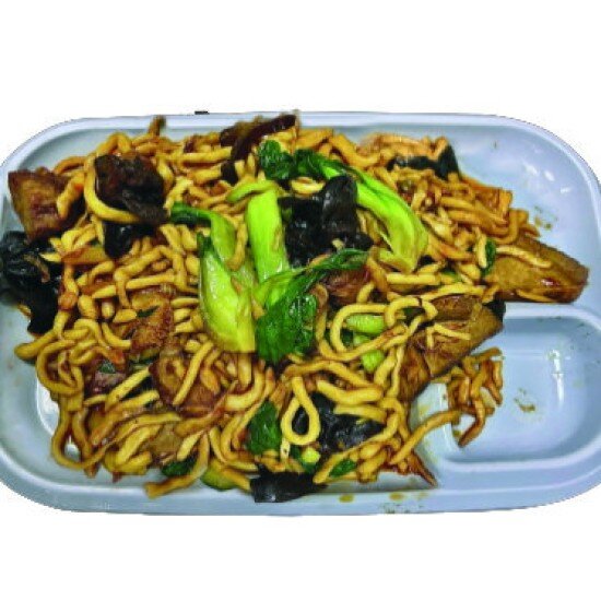 Лапша жареная с говядиной