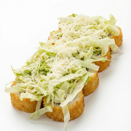 Цезарь темпура с креветкой