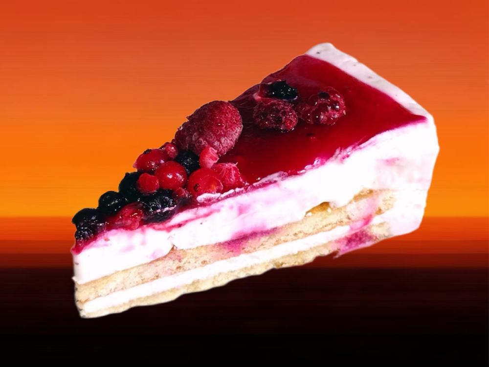 Торт Мусс йогуртовый с лесными ягодами