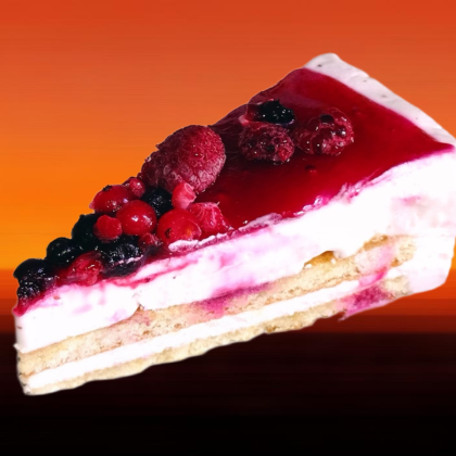 Торт Мусс йогуртовый с лесными ягодами