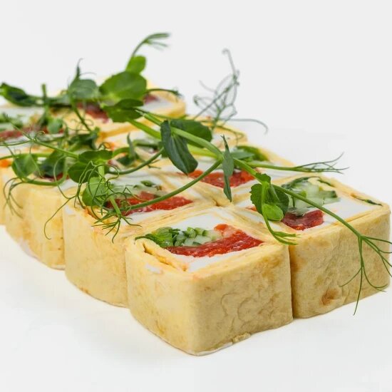 Тортилья с лососем