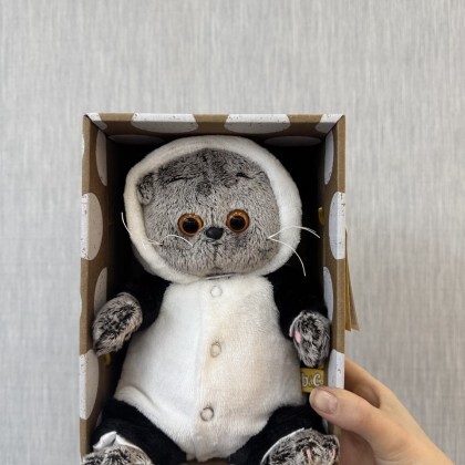 Басик BABY в комбинезоне "Панда"