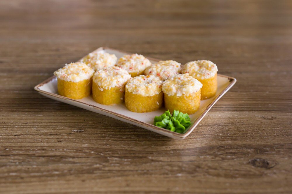 Темпура запеченый с креветкой