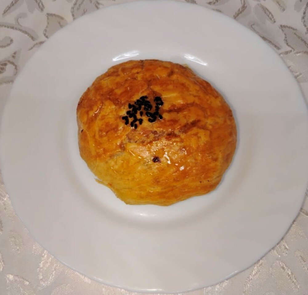 Самса, слоеный пирожок с мясом