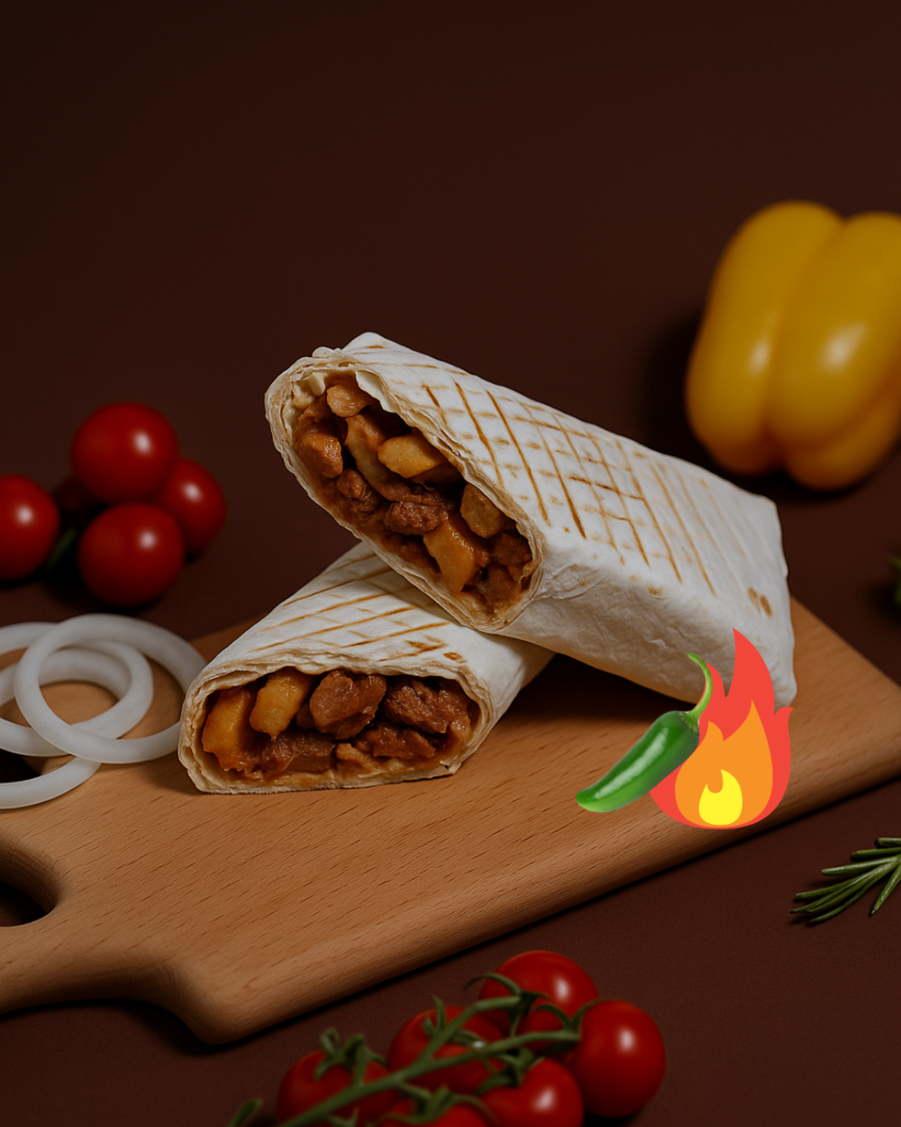 Шаурма по-арабски острая