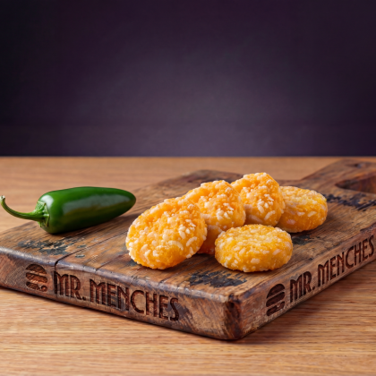 Сырные медальоны с халапеньо