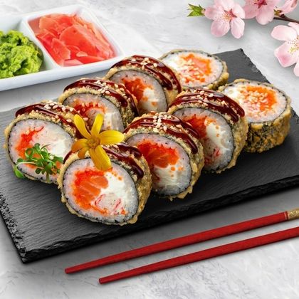 Лосось темпура