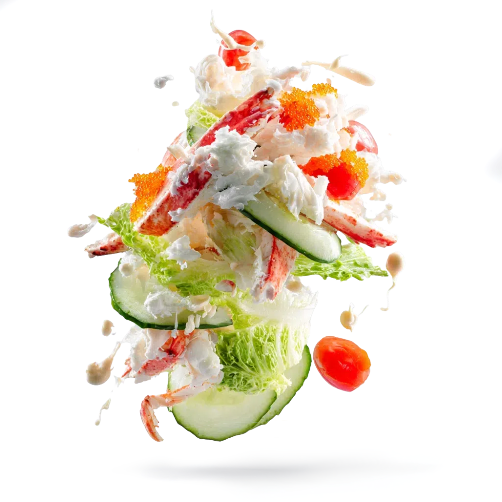 Салат Со снежным крабом