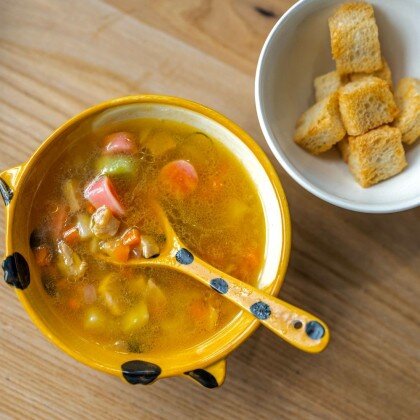 Супчик с клецками