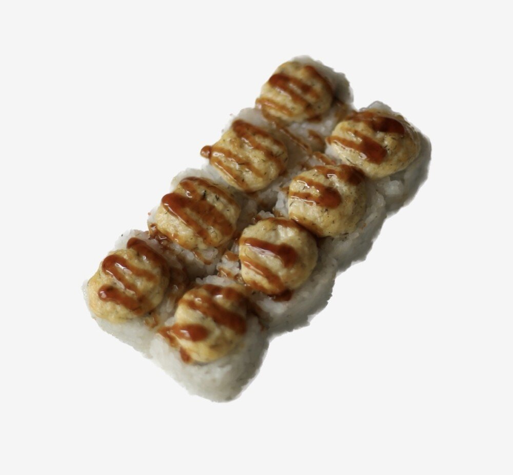 Запеченный с кальмаром