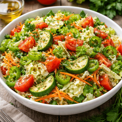 Салат из пекинской капусты