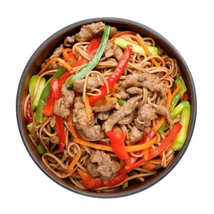 Лапша со свининой