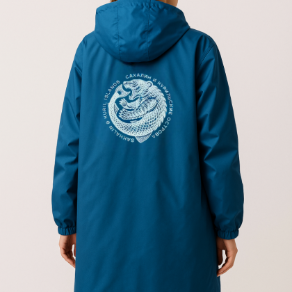 Дождевик плащ из мембраны 9000 / 5000