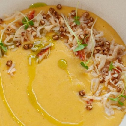 Сырный с крабом