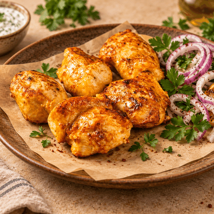 Шашлык из куриной грудки