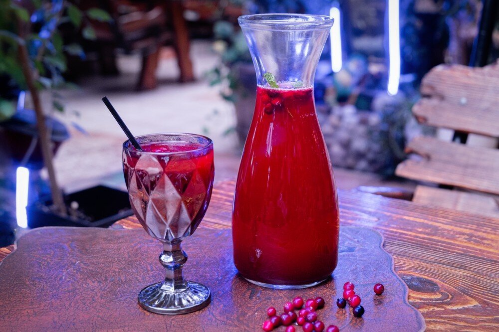 Морс клюквенный