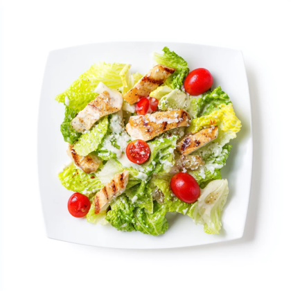 Салат Цезарь с курицей