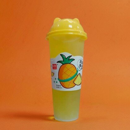 Фруктовый напиток Lebin с соком ананаса и кусочками желе 620мл. КНР