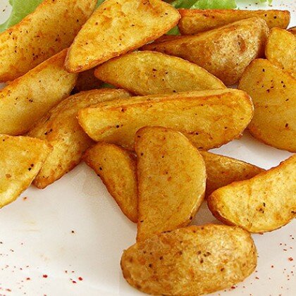 Картошка по деревенски