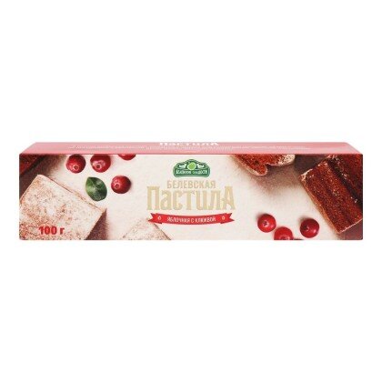 Пастила Белевская диетическая Клюква 100г