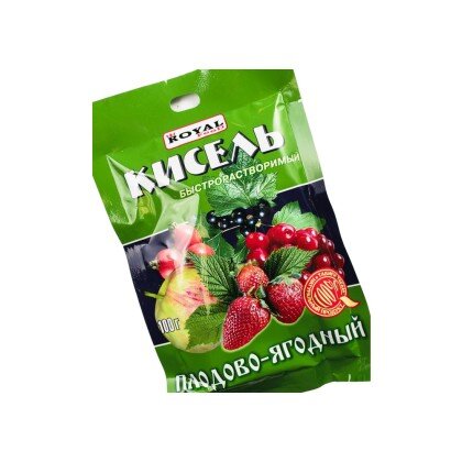 Кисель быстр/раств плодово-ягодный 100г/80шт