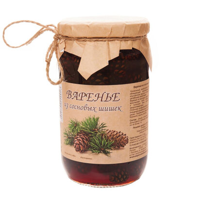Варенье из сосновых шишек 480г Коломна
