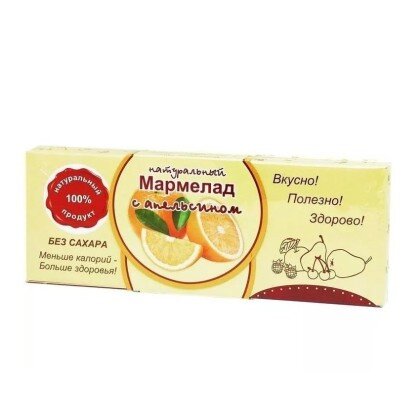 Мармелад натуральный Апельсин 140г