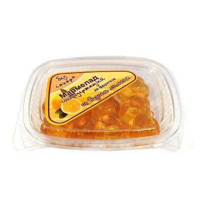 Мармелад Сокосодежащий Лимон на фруктозе 140г /Сласти коломны/