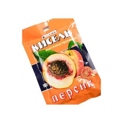 Кисель быстр/раств персик 100г/80шт