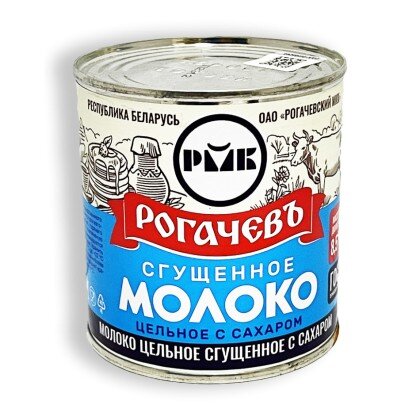 Молоко сгущ.Рогачев с сах.ж/б 380г Рогачев