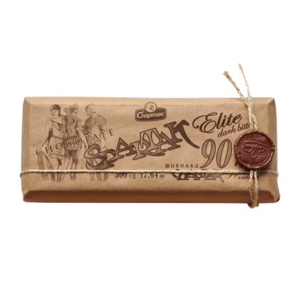 Шоколад Спартак Горький-Элитный 90% (500г) шт Спартак