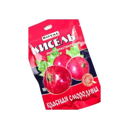 Кисель быст/раств красная смородина 100г/80шт