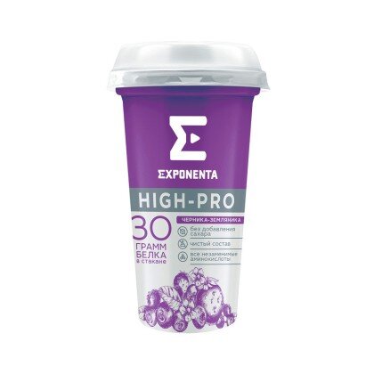 Напиток Экспонента черника-земляника 250г