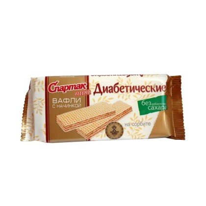 Вафли Диабетические (72г) шт Спартак
