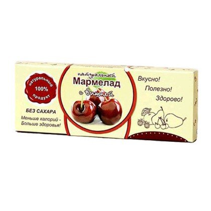 Мармелад натуральный Вишня 140г