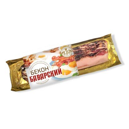 Бекон Баварский с/к нарезка (шт) Гродно